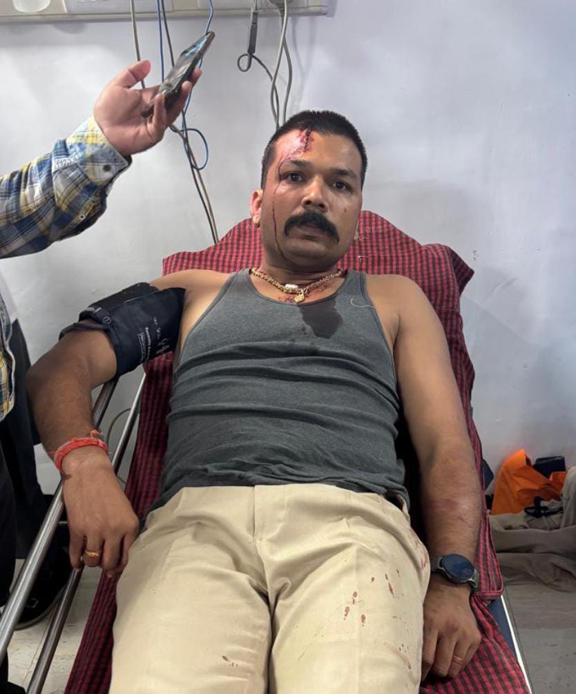 पन्ना में पुलिस पर हमला, थाना प्रभारी सहित पुलिसकर्मी घायल